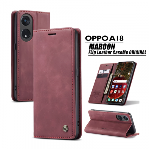 Armor Retro Cover Oppo A18 merah_waifu2x_photo_noise1_scale